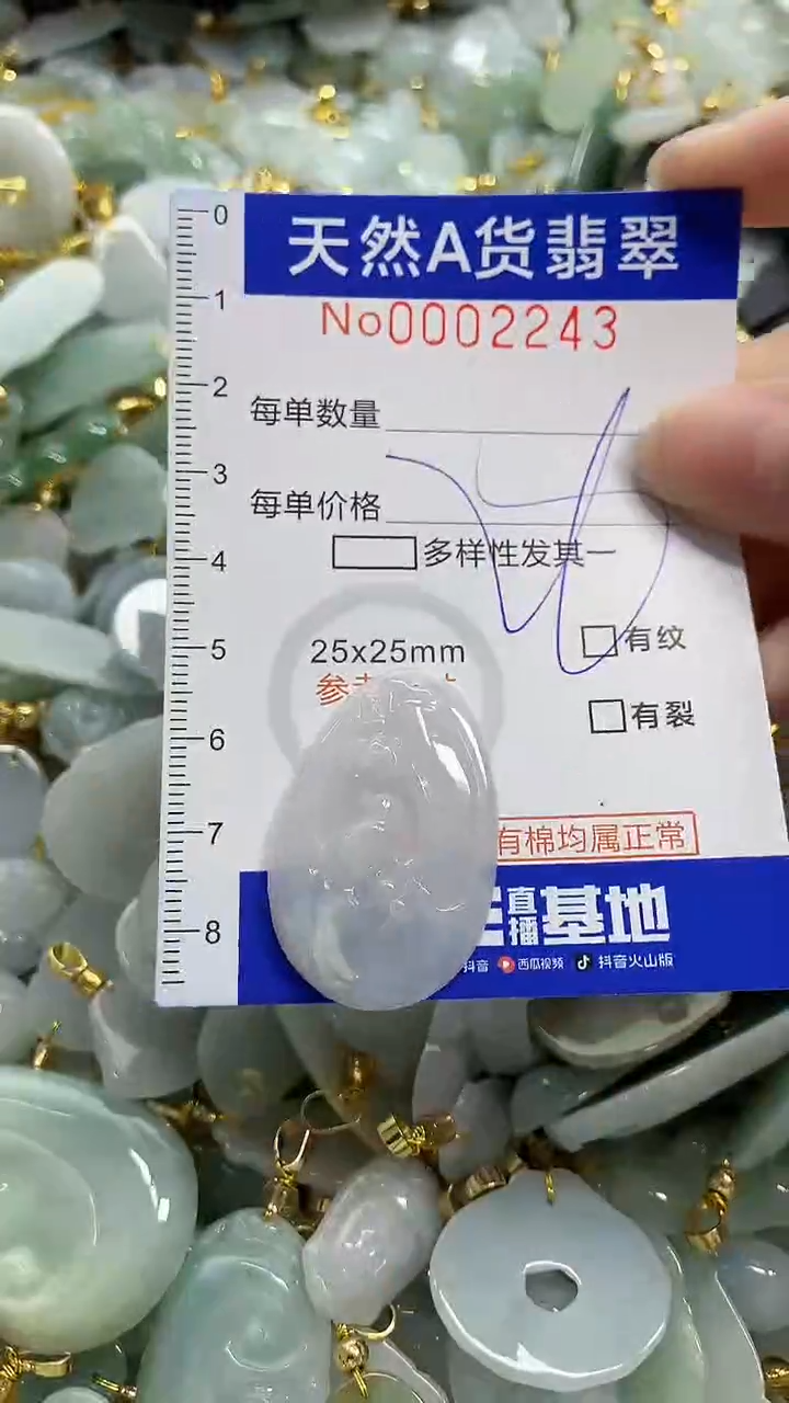 颈饰未镶嵌翡翠天然A货翡翠