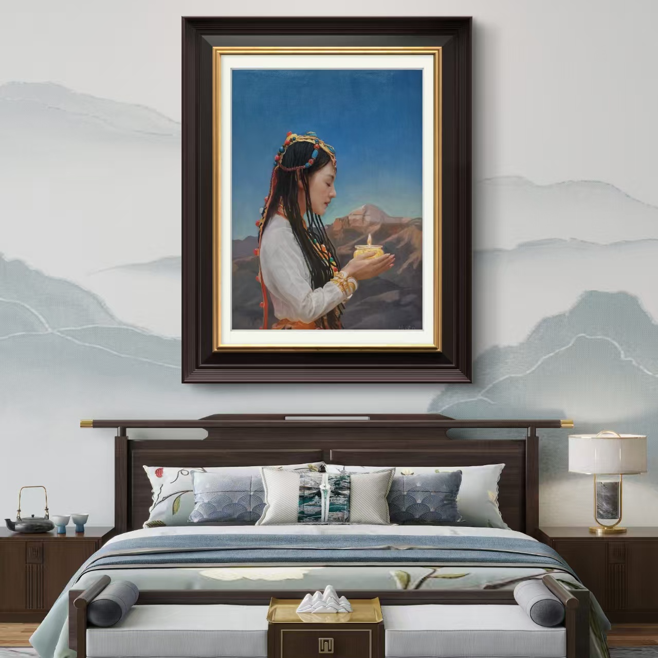 盛世藏美高端手绘油画60x80林德华