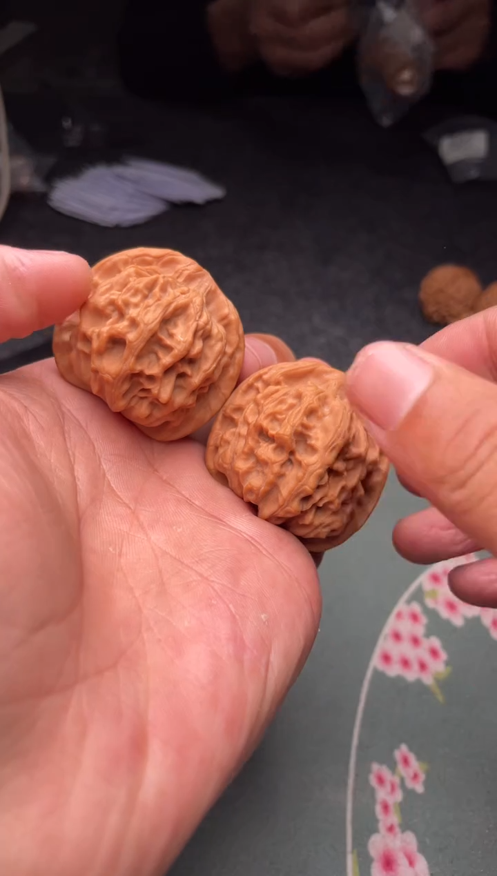 把件文玩核桃a143  天地 