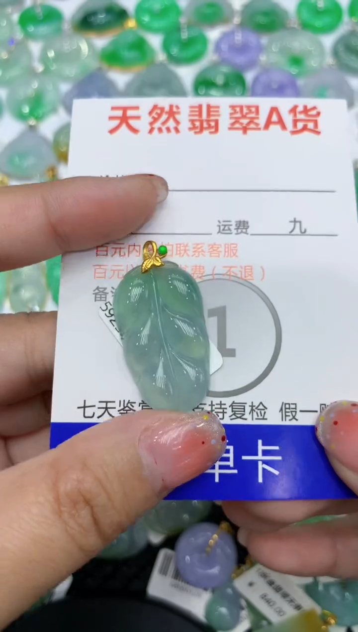 【闪购商品】翡翠颈饰18K金镶嵌111111111111