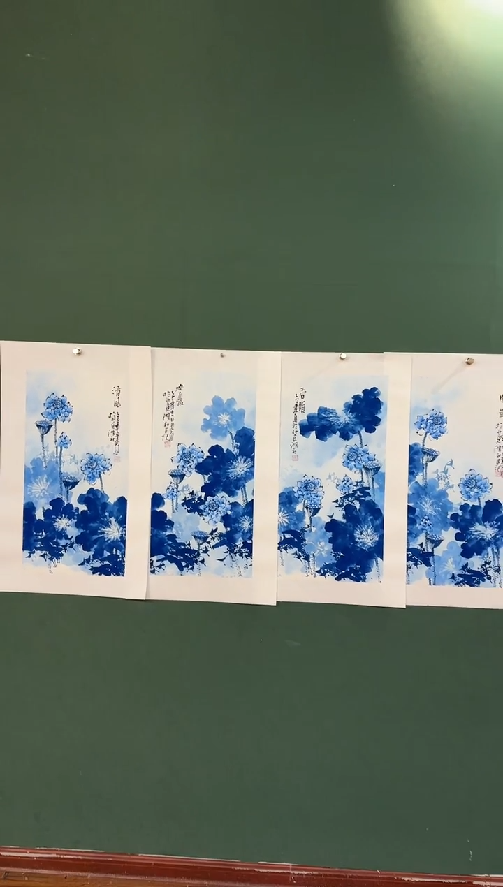 国画周建真老师绘画作品（带章）4-20