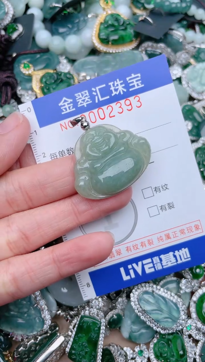 【闪购商品】翡翠颈饰未镶嵌2393.....