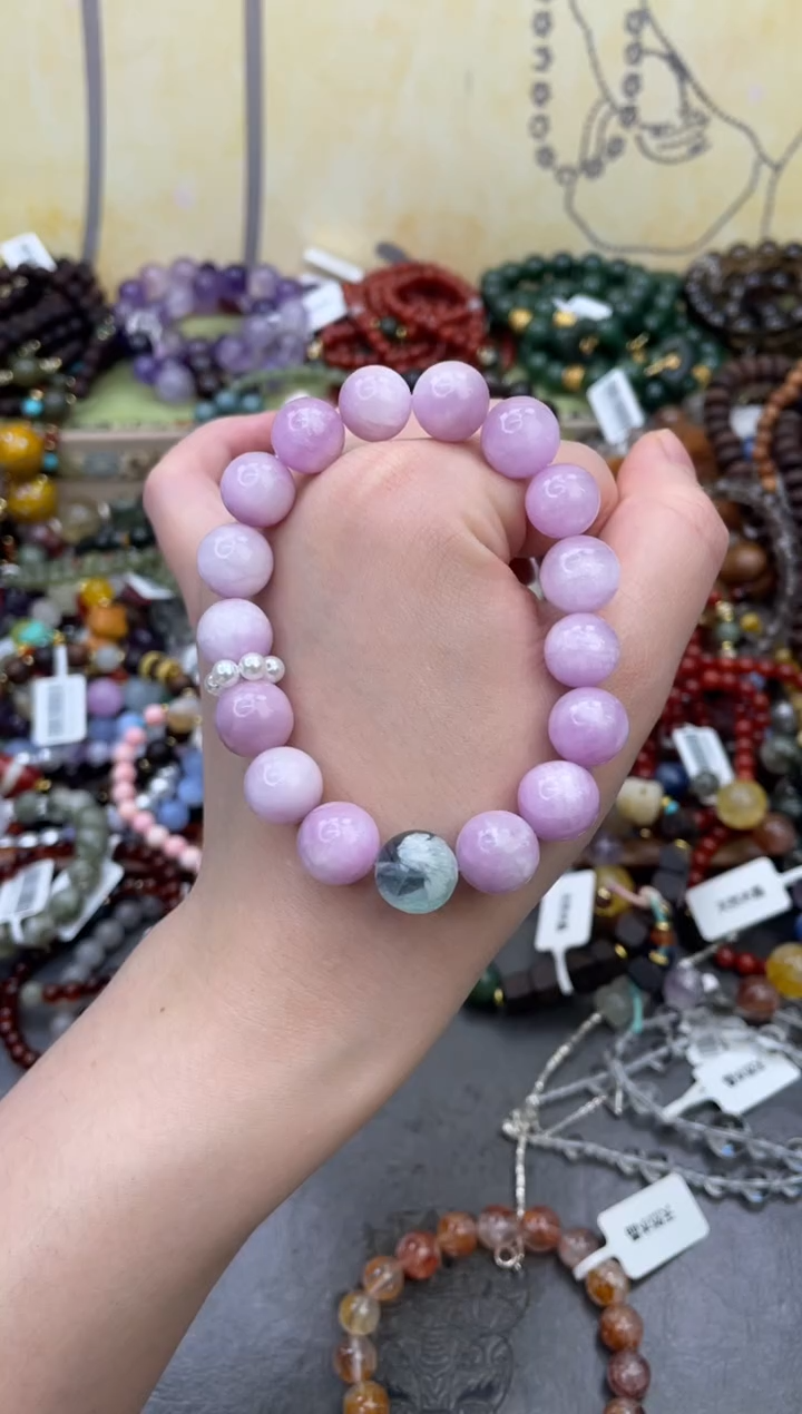 未镶嵌锂辉石手串388