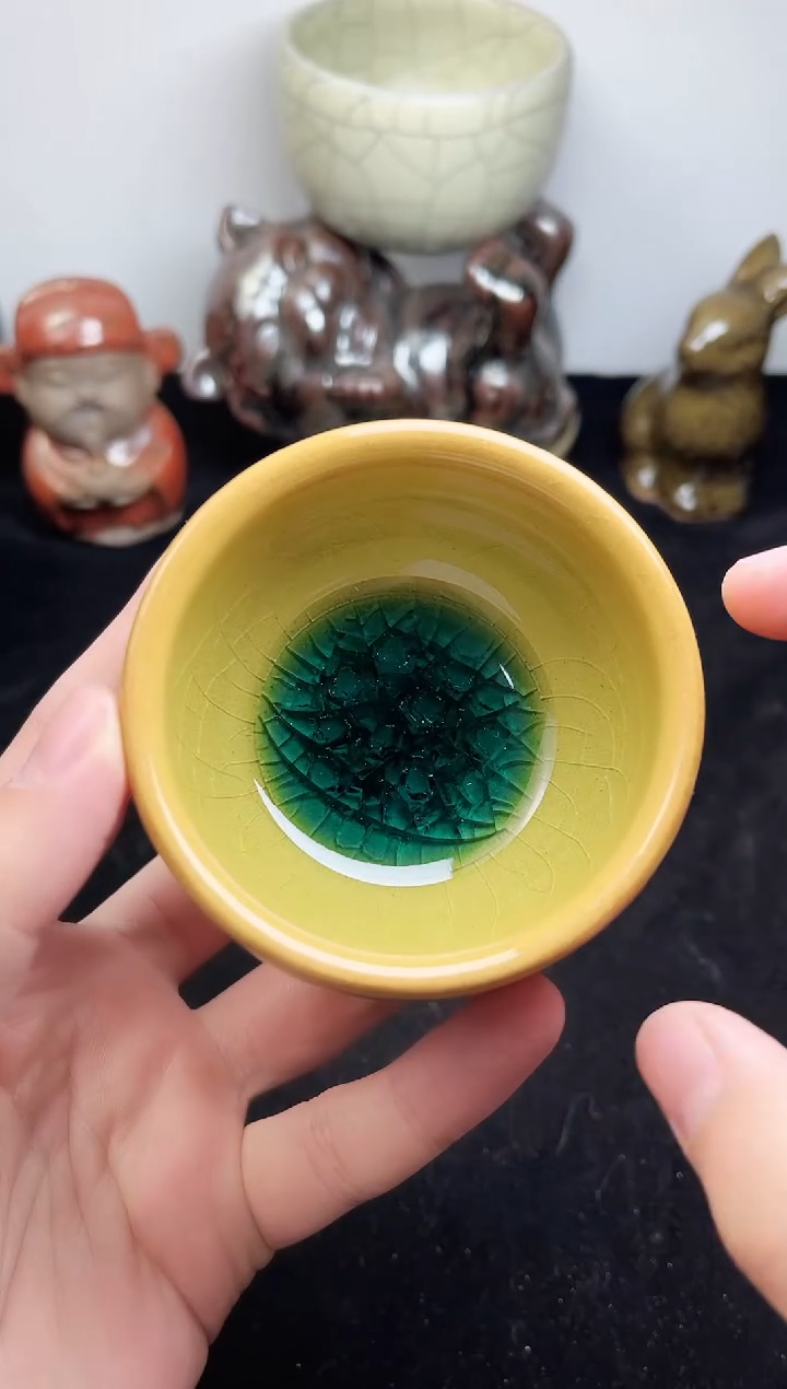 【闪购商品】茶盏沙漠绿洲古代瓷器