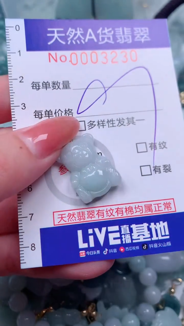 【闪购商品】翡翠颈饰未镶嵌00003230