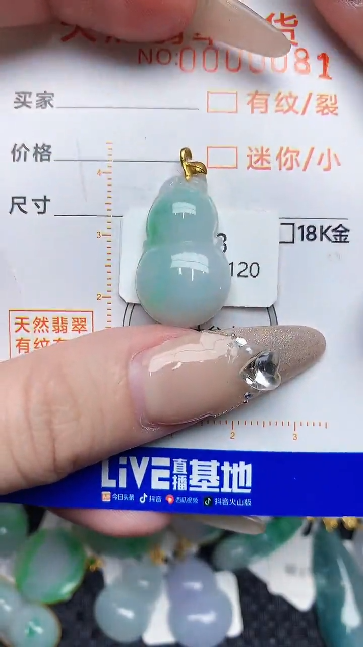 【闪购商品】翡翠颈饰未镶嵌876786767