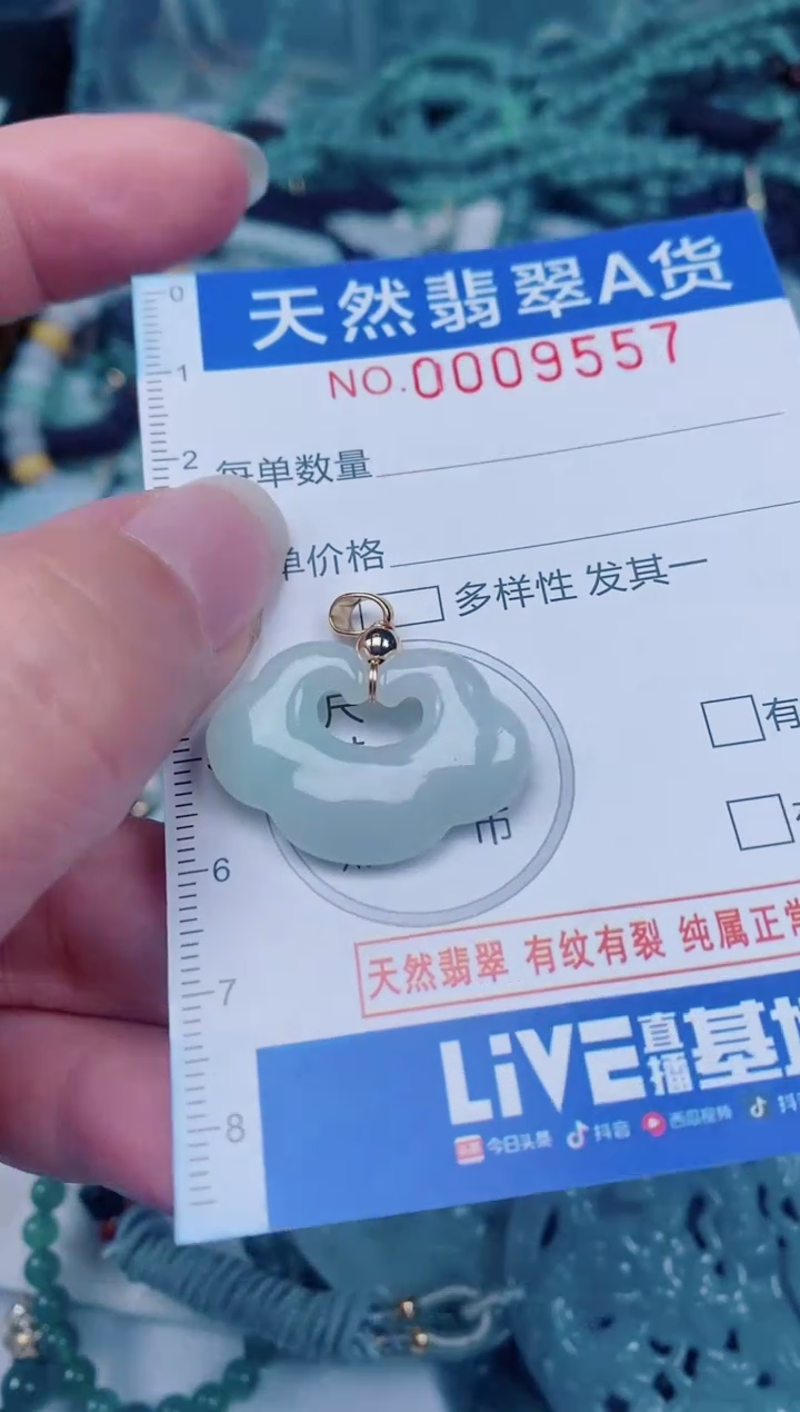 颈饰未镶嵌翡翠00009557