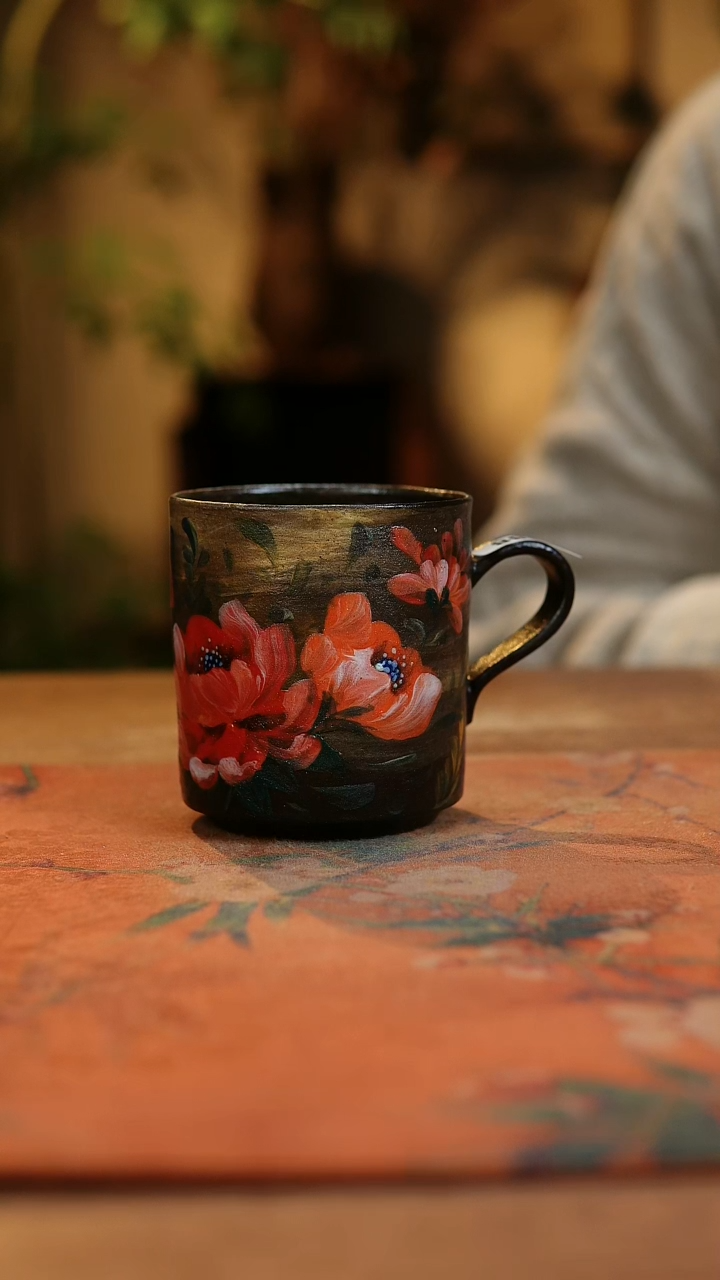 【闪购商品】瓷片1388景德镇手工手绘釉下彩高温瓷