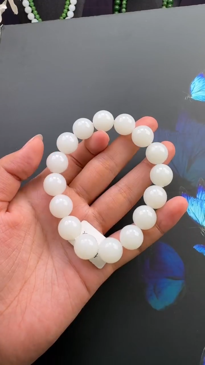 未镶嵌手串和田玉手串