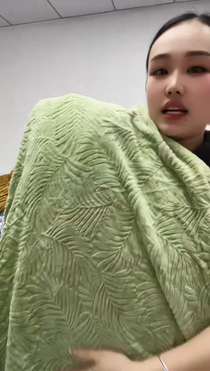 法兰绒2.3x4.2面料尺寸主播介绍为准
