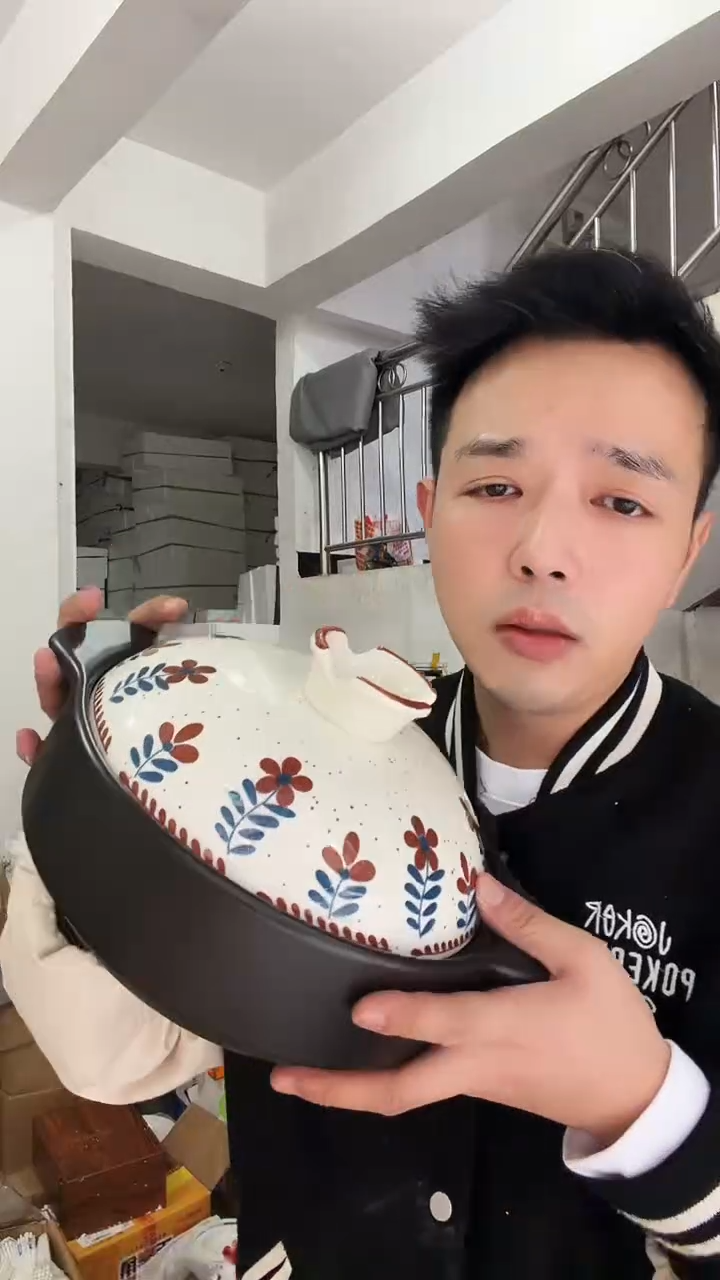 陶瓷花朵陶瓷干锅花朵陶瓷干锅
