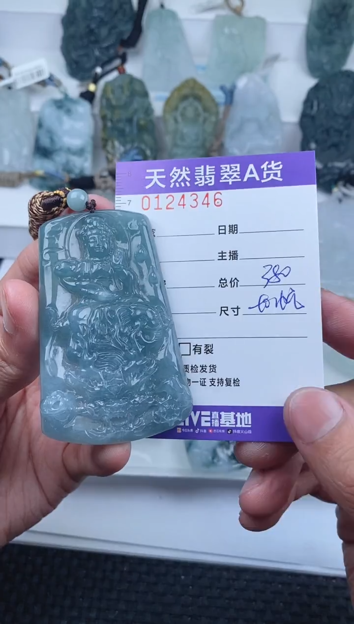 【闪购商品】翡翠颈饰未镶嵌         346