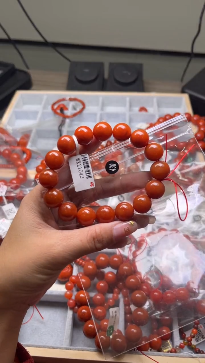 【闪购商品】南红玛瑙珠宝奇石未镶嵌430-13+