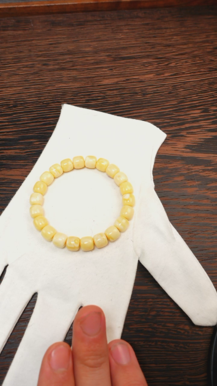 【闪购商品】蜜蜡手链未镶嵌2498/9.5mm红手串