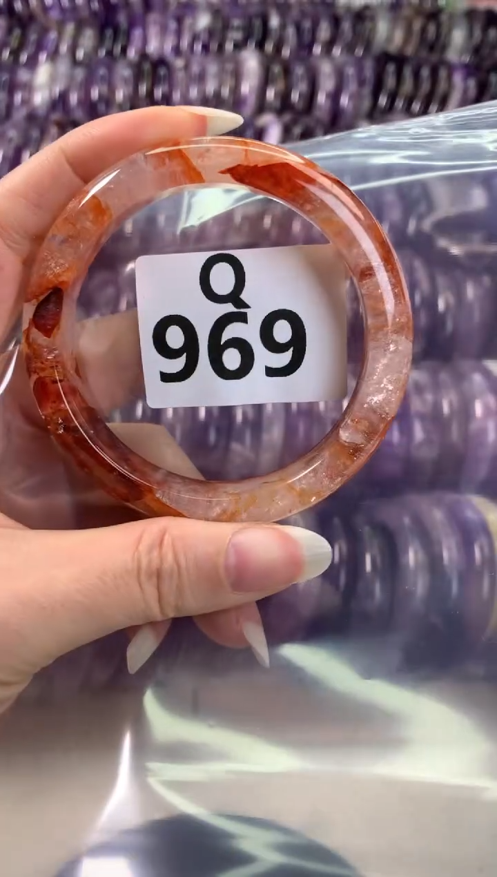 【闪购商品】水晶水晶手镯Q未镶嵌969-56