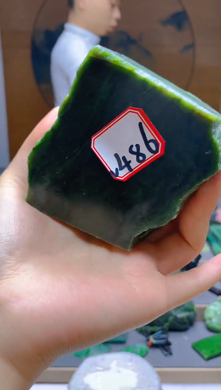 【闪购商品】和田玉（碧玉）珠宝半成品未镶嵌1