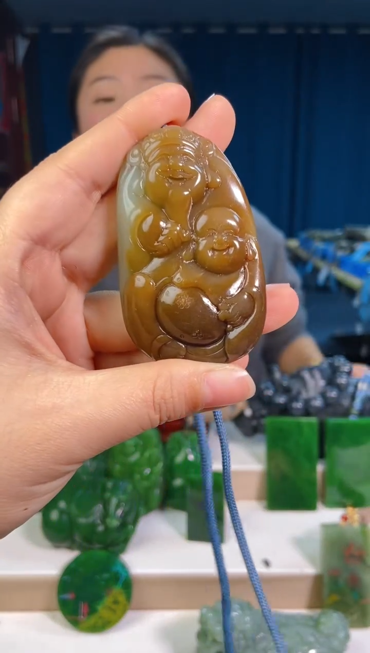 【闪购商品】和田玉挂件未镶嵌1