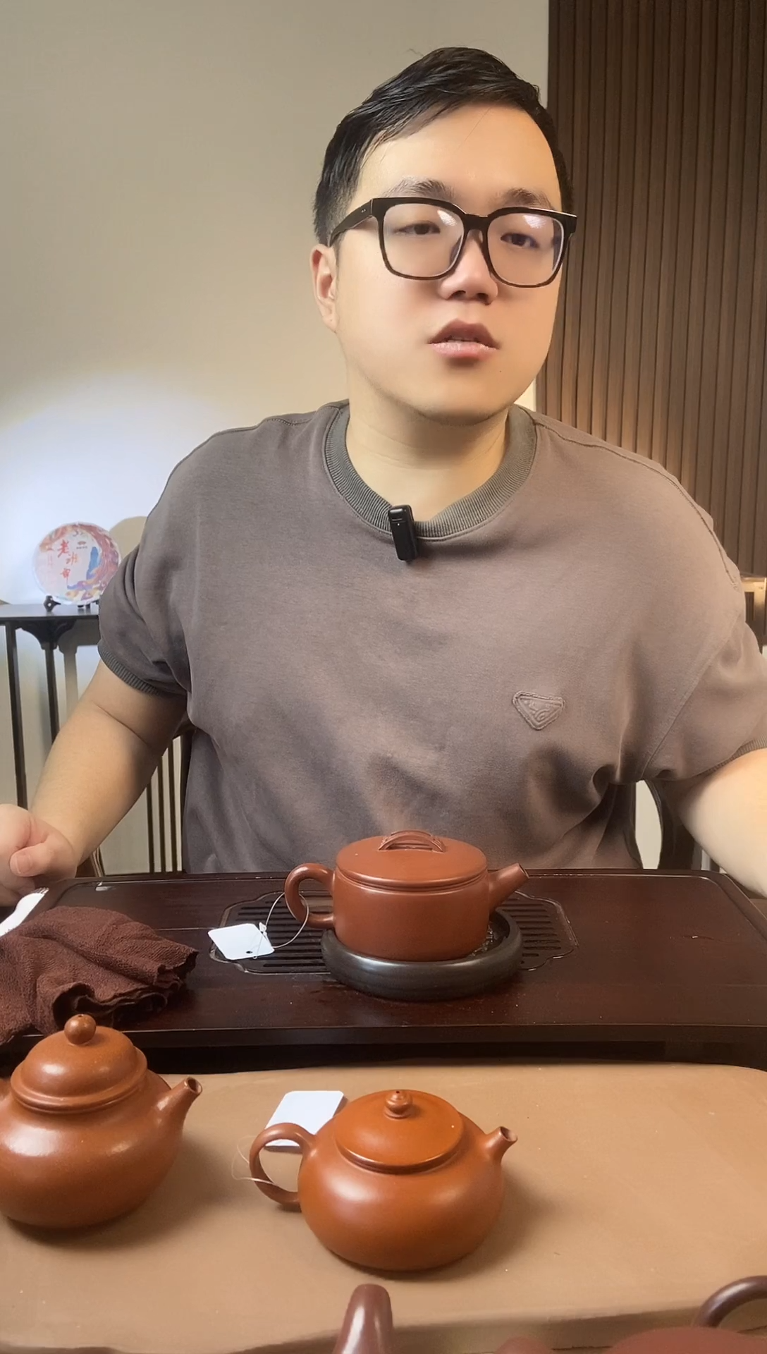 【闪购商品】紫砂茶壶大品光器大口汉瓦 大红袍 徐霞