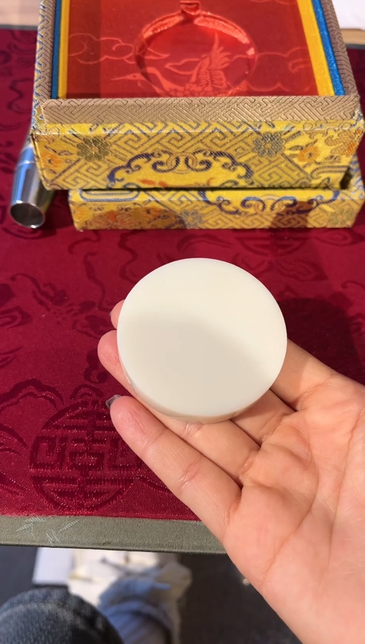 【闪购商品】和田玉挂件未镶嵌24 大圆无事