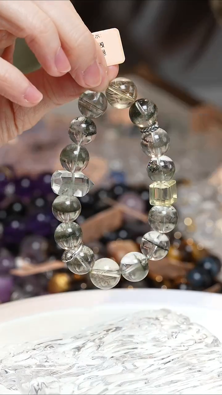 未镶嵌手串水晶绿幽灵手串·MM0025NOV897G230