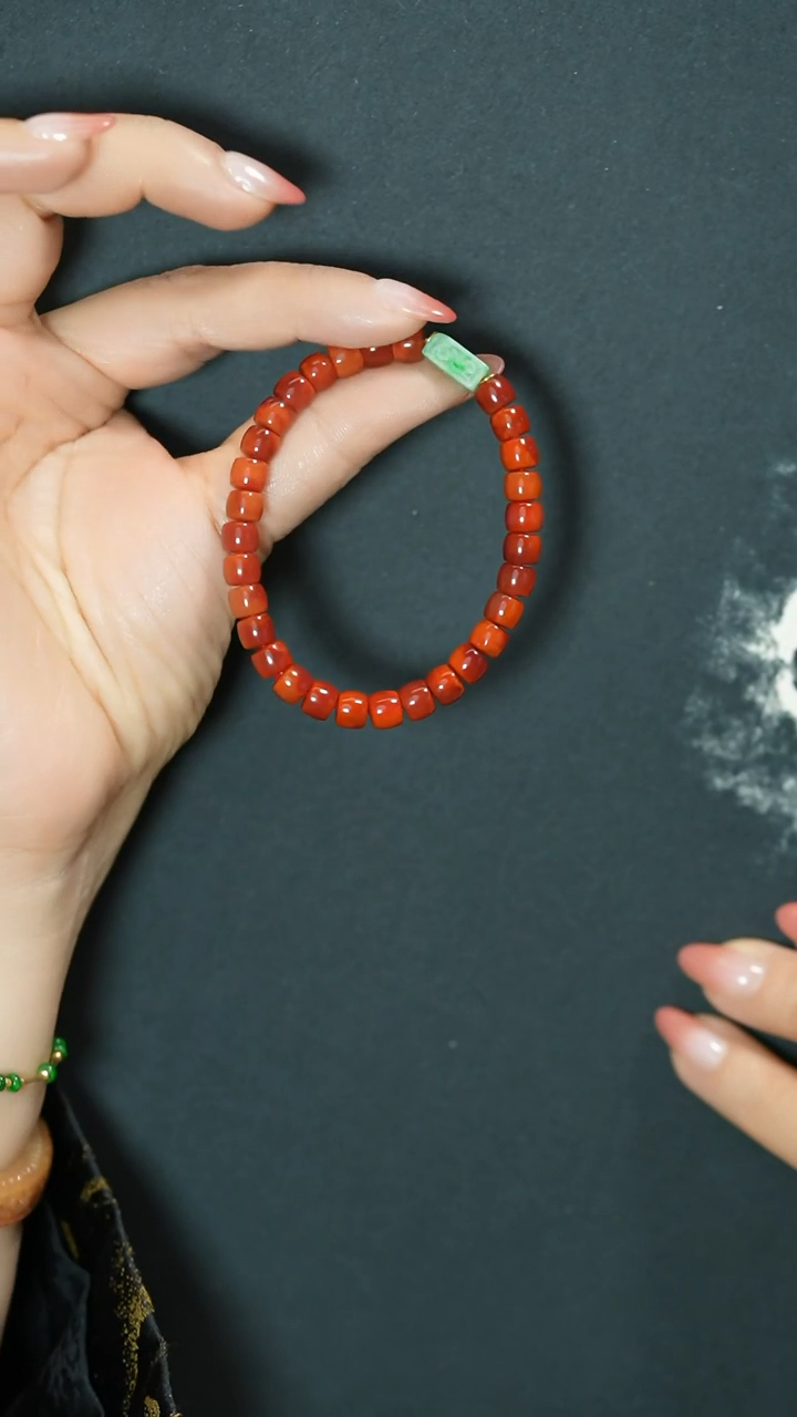 【闪购商品】南红玛瑙手串未镶嵌支持48小时鉴赏
