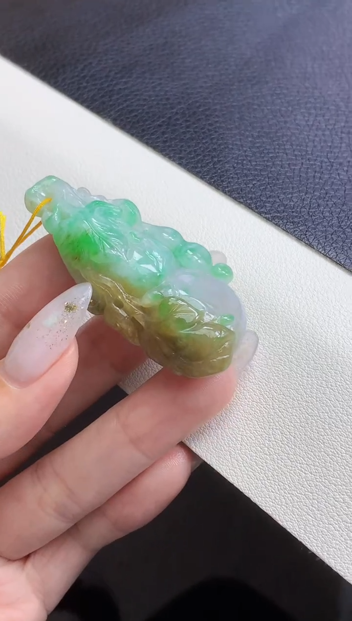 【闪购商品】定制翡翠未镶嵌011ee-毛货葫芦81