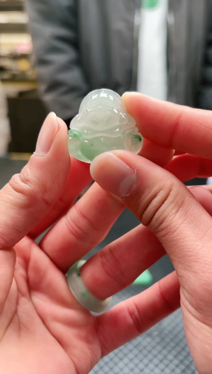 【闪购商品】石英质玉吊坠未镶嵌7-天然非洲翠-吊坠多样性发货