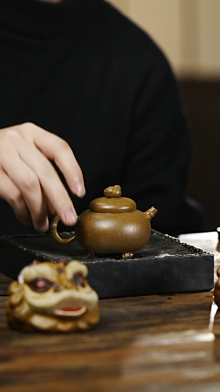 【闪购商品】紫砂茶杯33号紫砂柴烧
