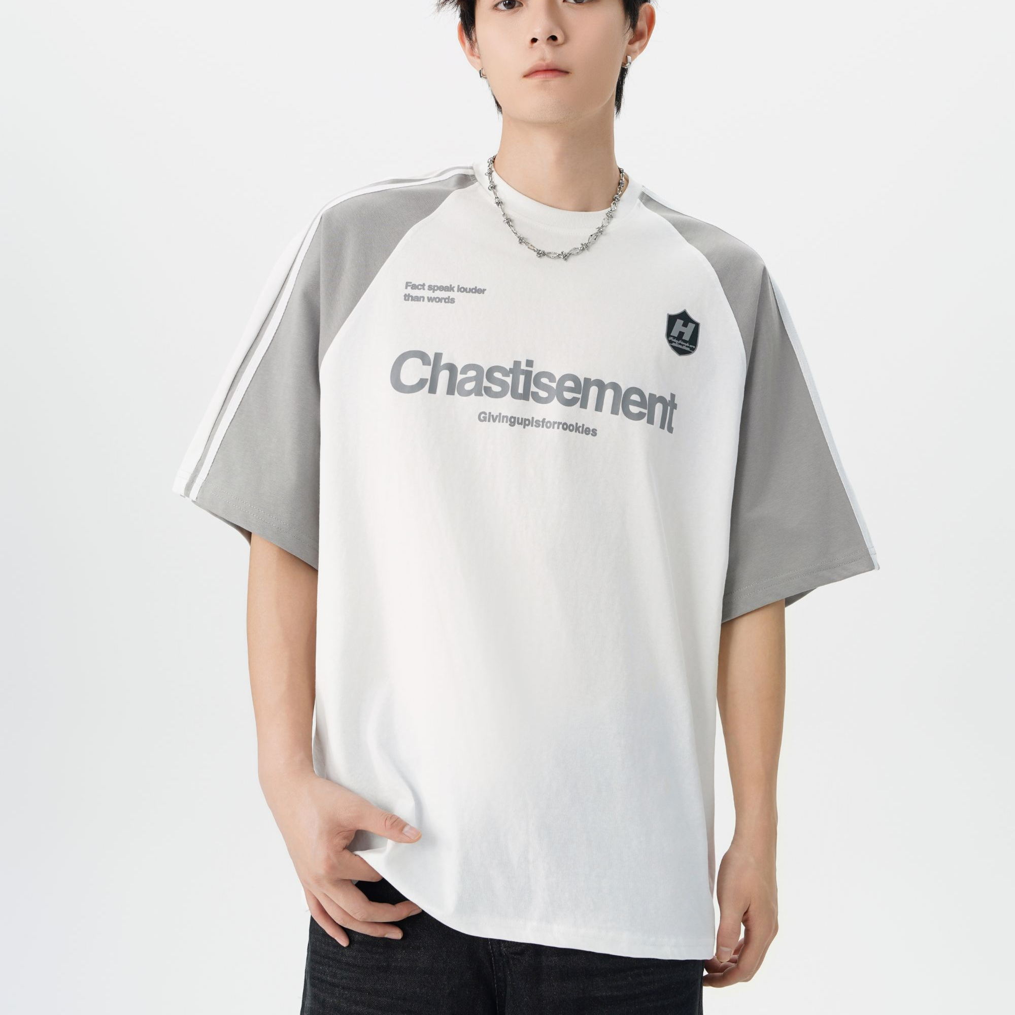 5062白色新品爆款重磅潮牌T恤