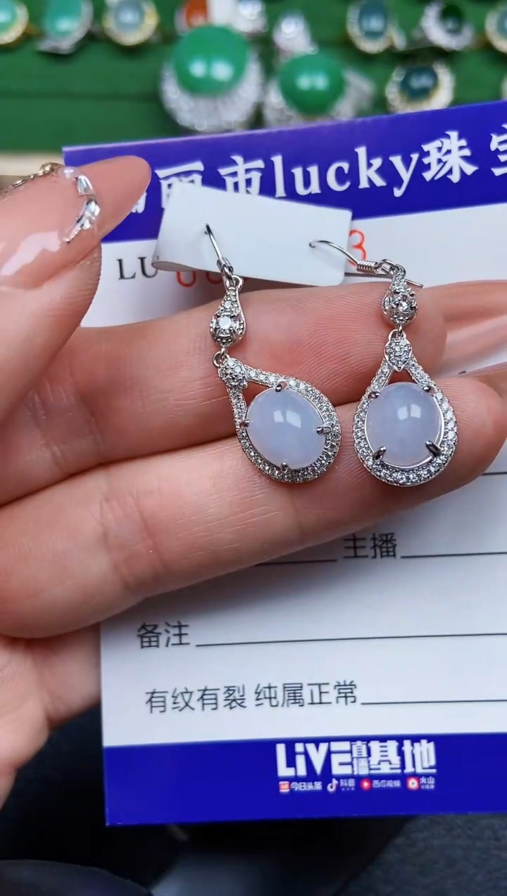 【闪购商品】翡翠颈饰银S925镶嵌0213