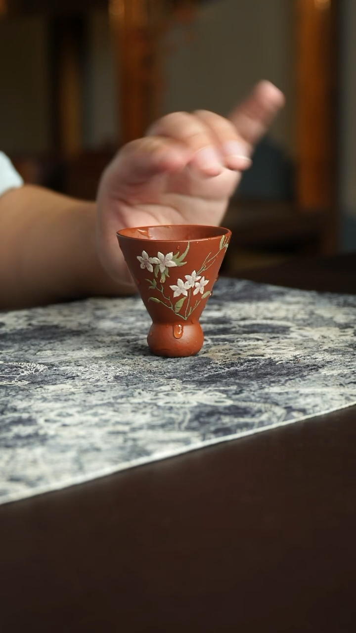 茶杯紫砂24号宜兴紫砂原矿作品主人杯70毫升