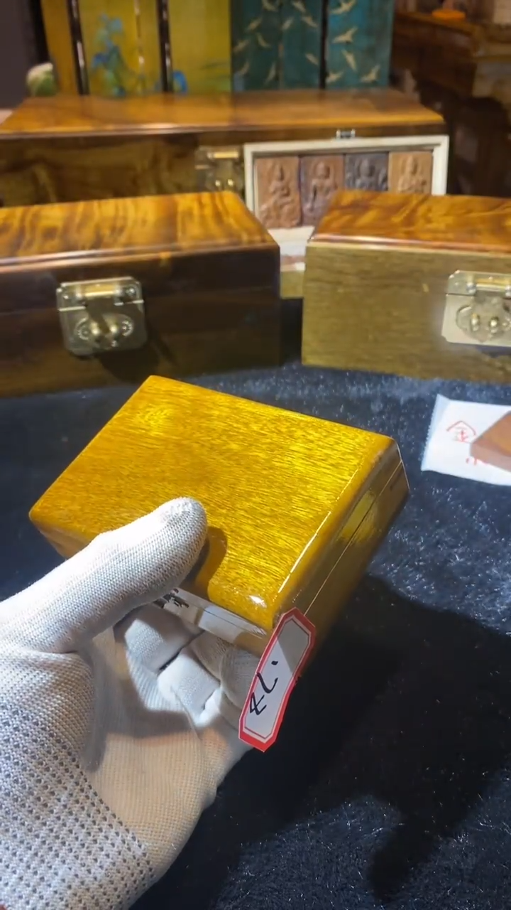 金丝楠嗯*木制品厚烟盒178