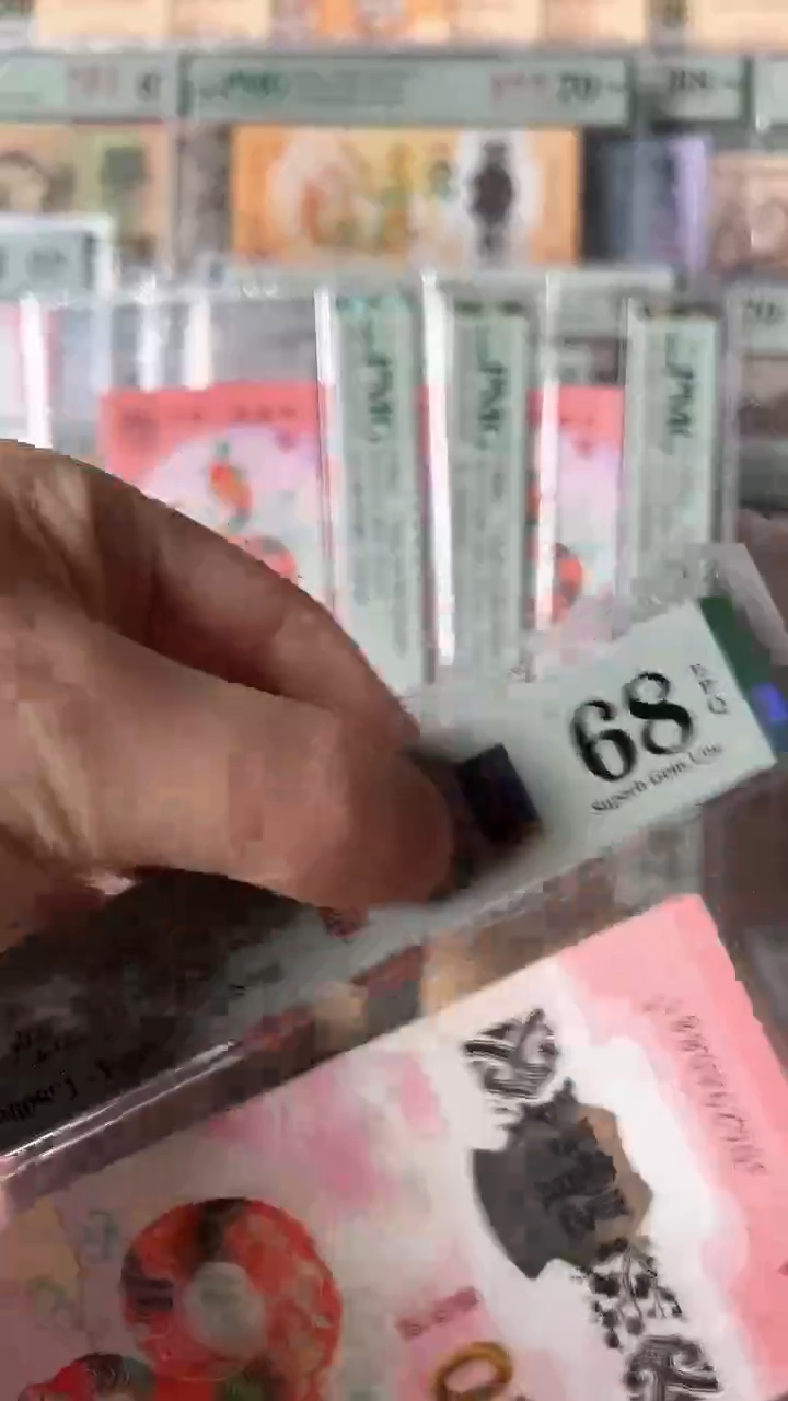 【闪购商品】塑料蛇年纪念钞088181911包PMG68