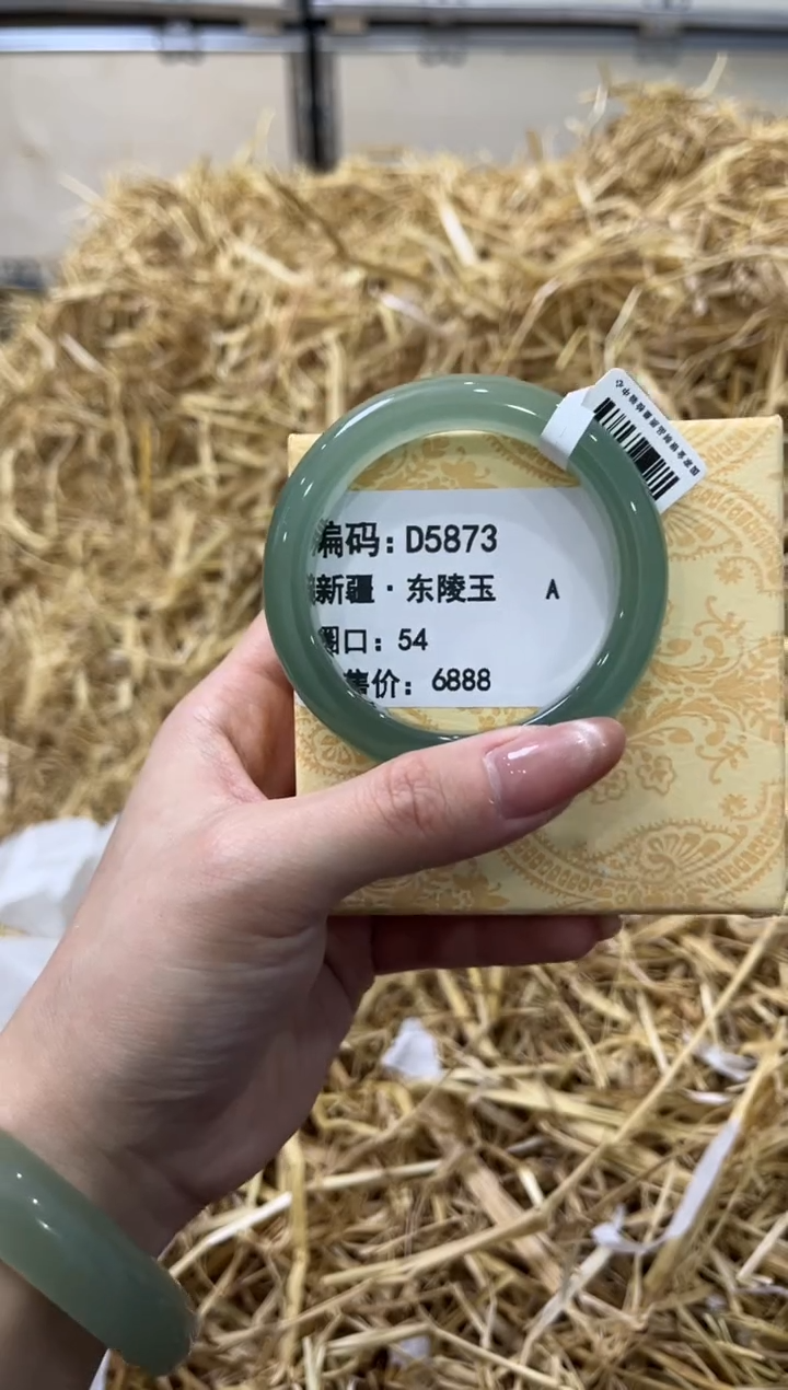 未镶嵌手镯石英质玉D5873