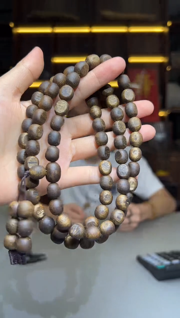 沉香碎屑沉香708号张勺子留疤09多圈配碎屑香粉多样性发一32