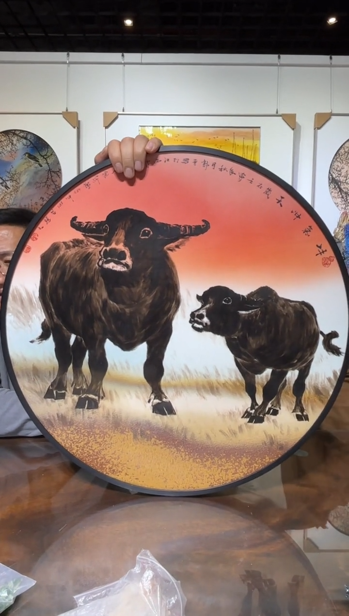 【闪购商品】瓷版画 C58【人间瓷画】《郭晋》