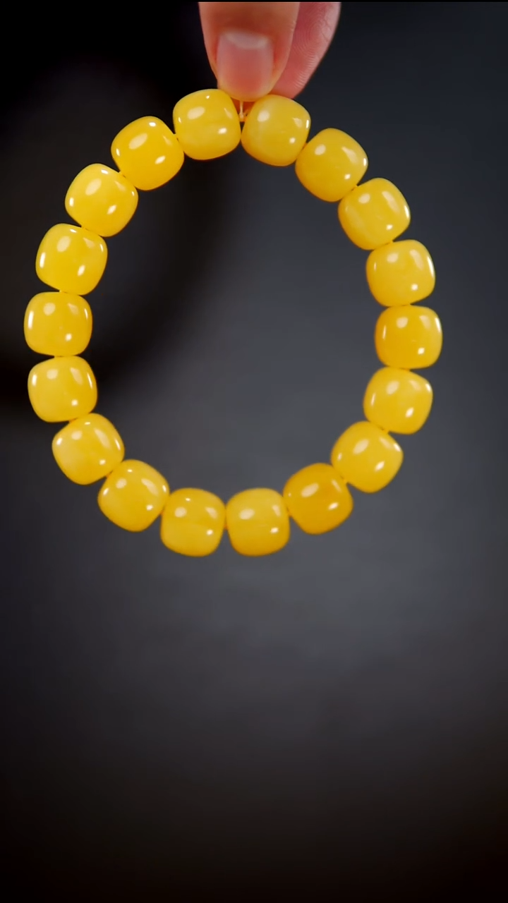 手串琥珀未镶嵌同料老型手串24.79