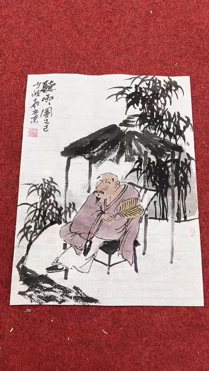 国画李少波/国画/花鸟