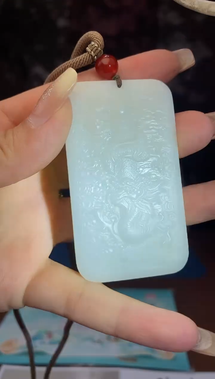 和田玉未镶嵌颈饰q602