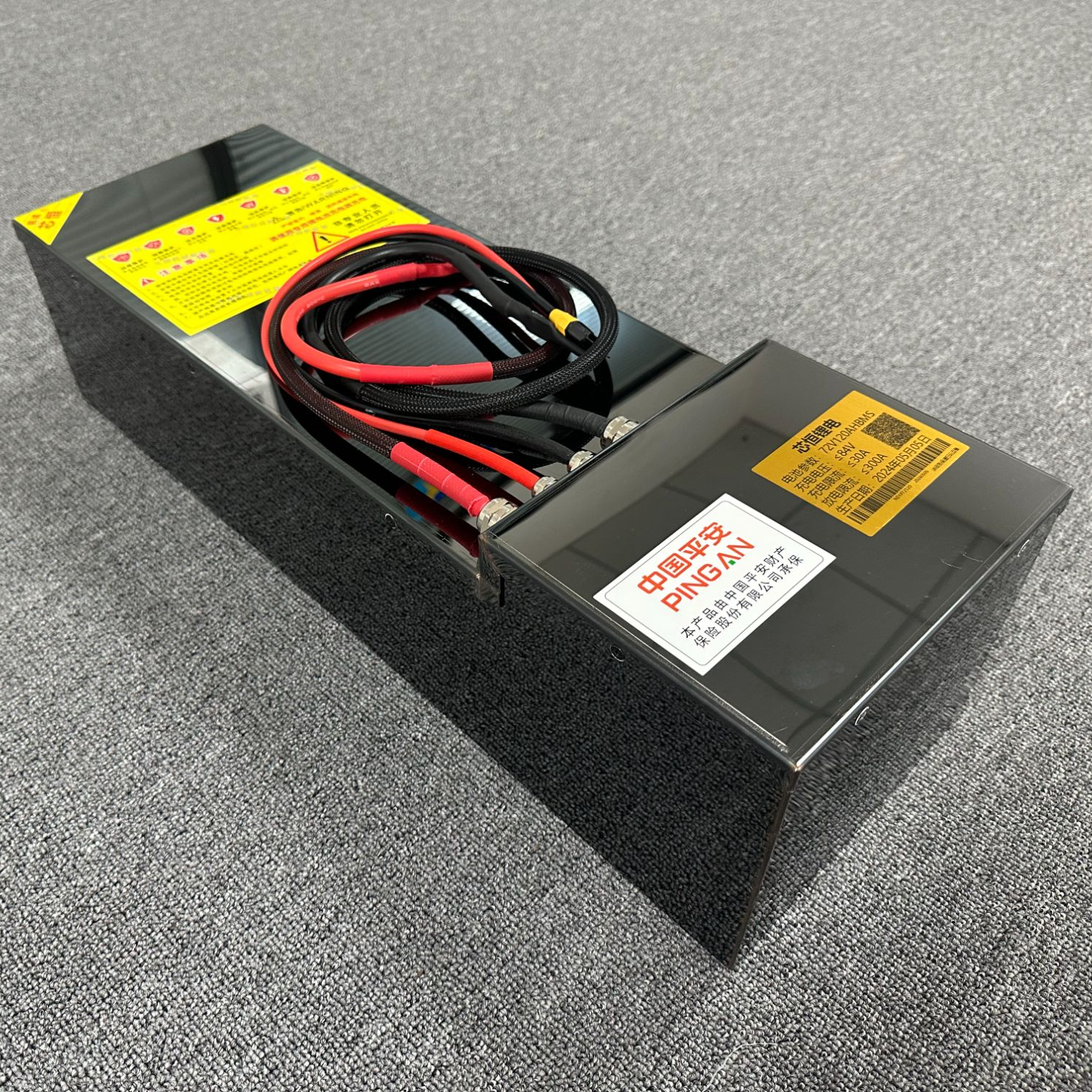 芯恒锂电池72V65AH九号全系列通用尺寸400*200*140