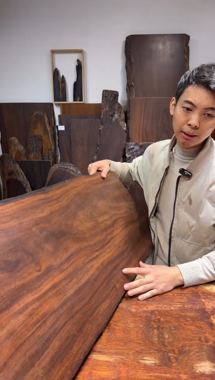 风车木（黑檀木）尺寸100*40*2.8编号708