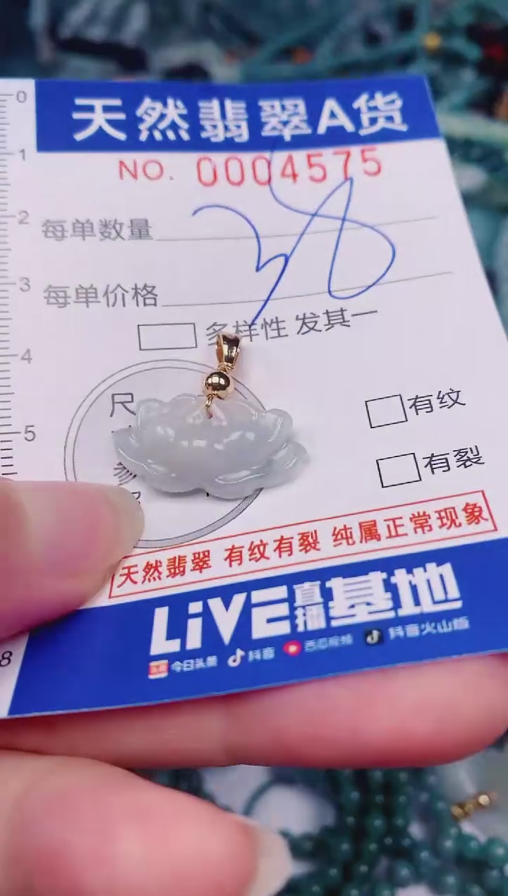 颈饰未镶嵌翡翠00004575