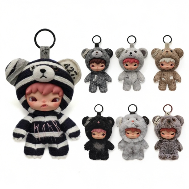 【官方正品】POPMART泡泡玛特HIRONO小野公路日志毛绒挂件