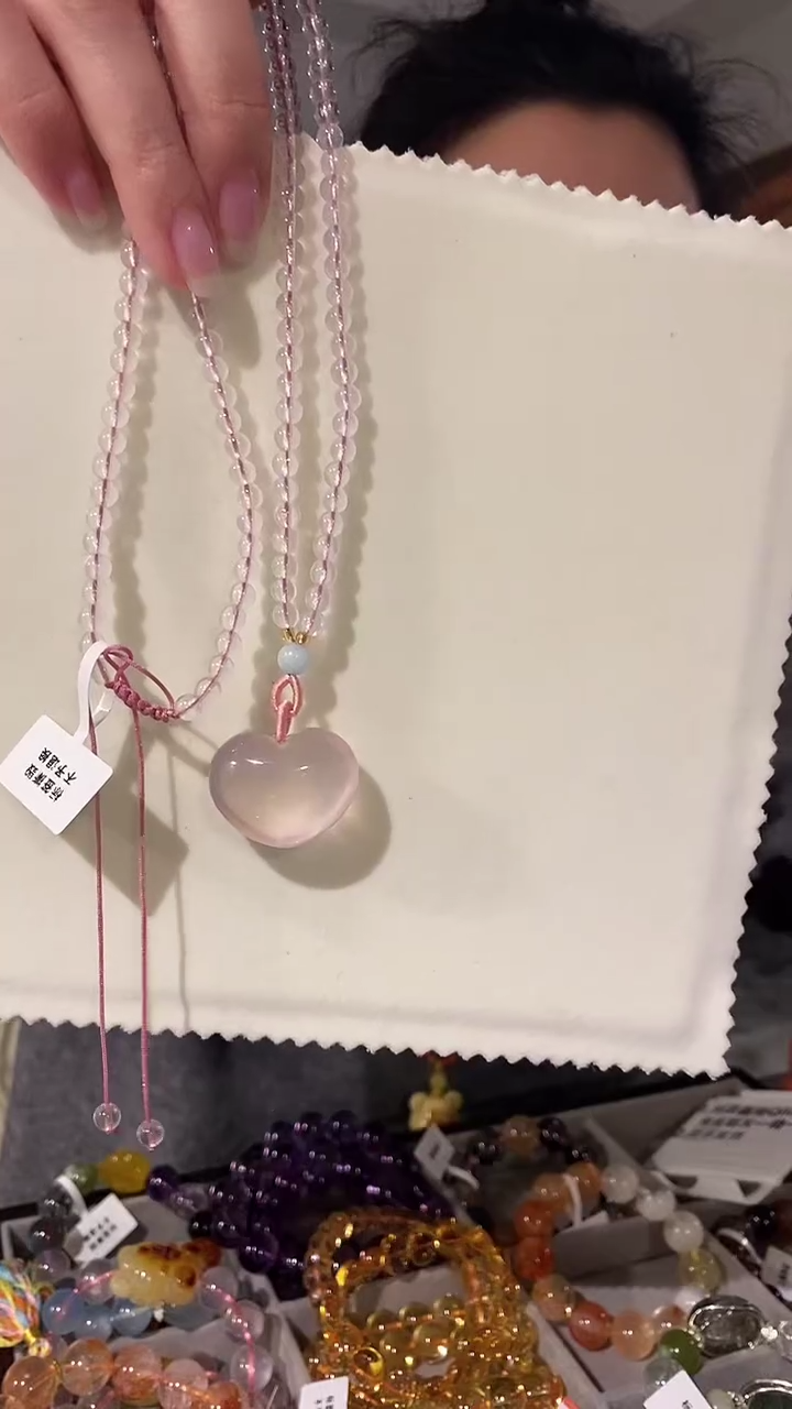 【闪购商品】水晶手链未镶嵌粉水心