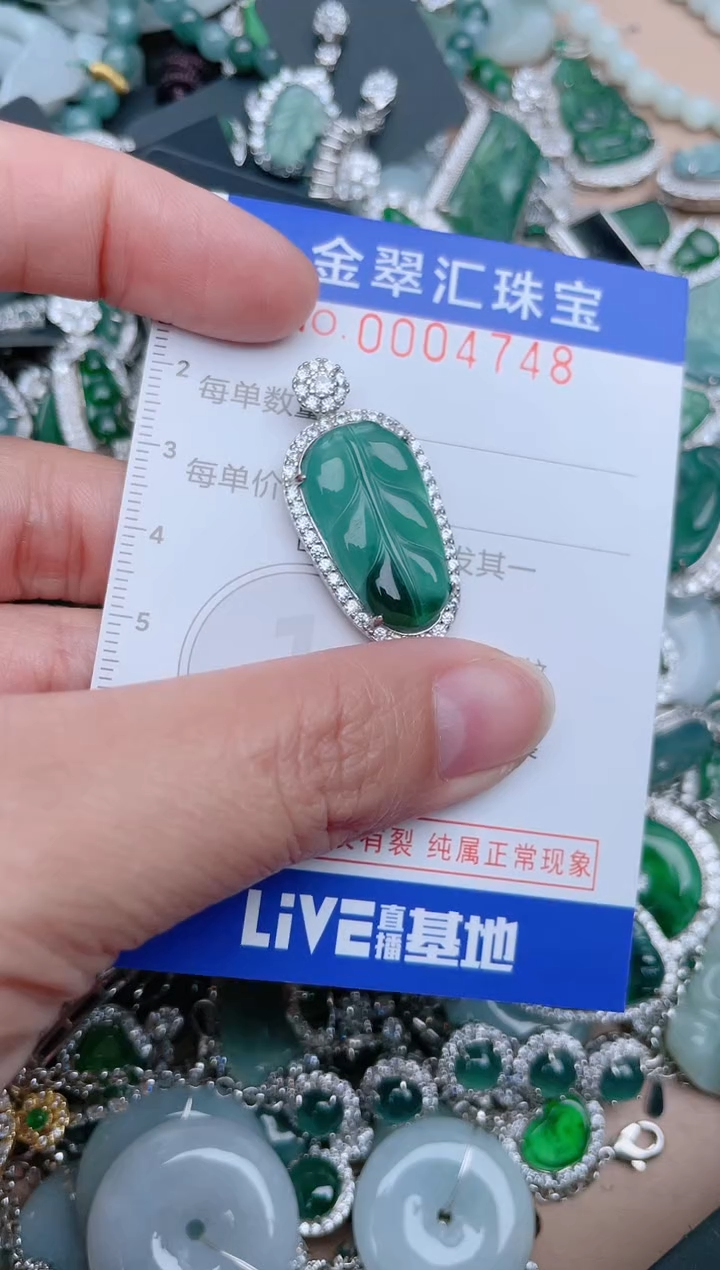 【闪购商品】翡翠颈饰未镶嵌4748.......