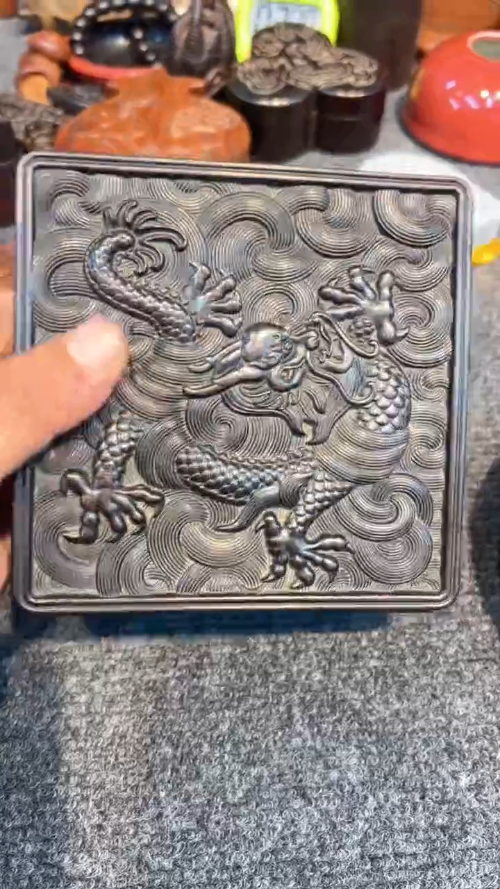 【闪购商品】贡木木艺龙纹盒木木木