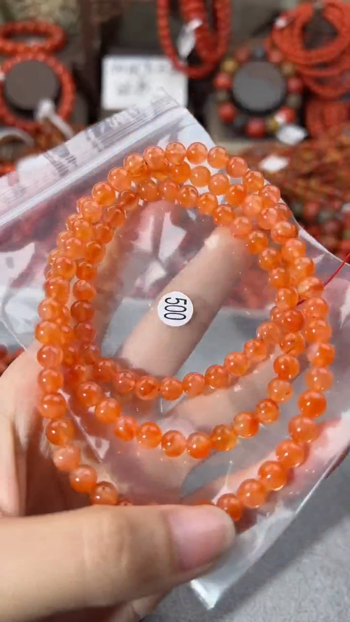【闪购商品】南红玛瑙手串未镶嵌6+