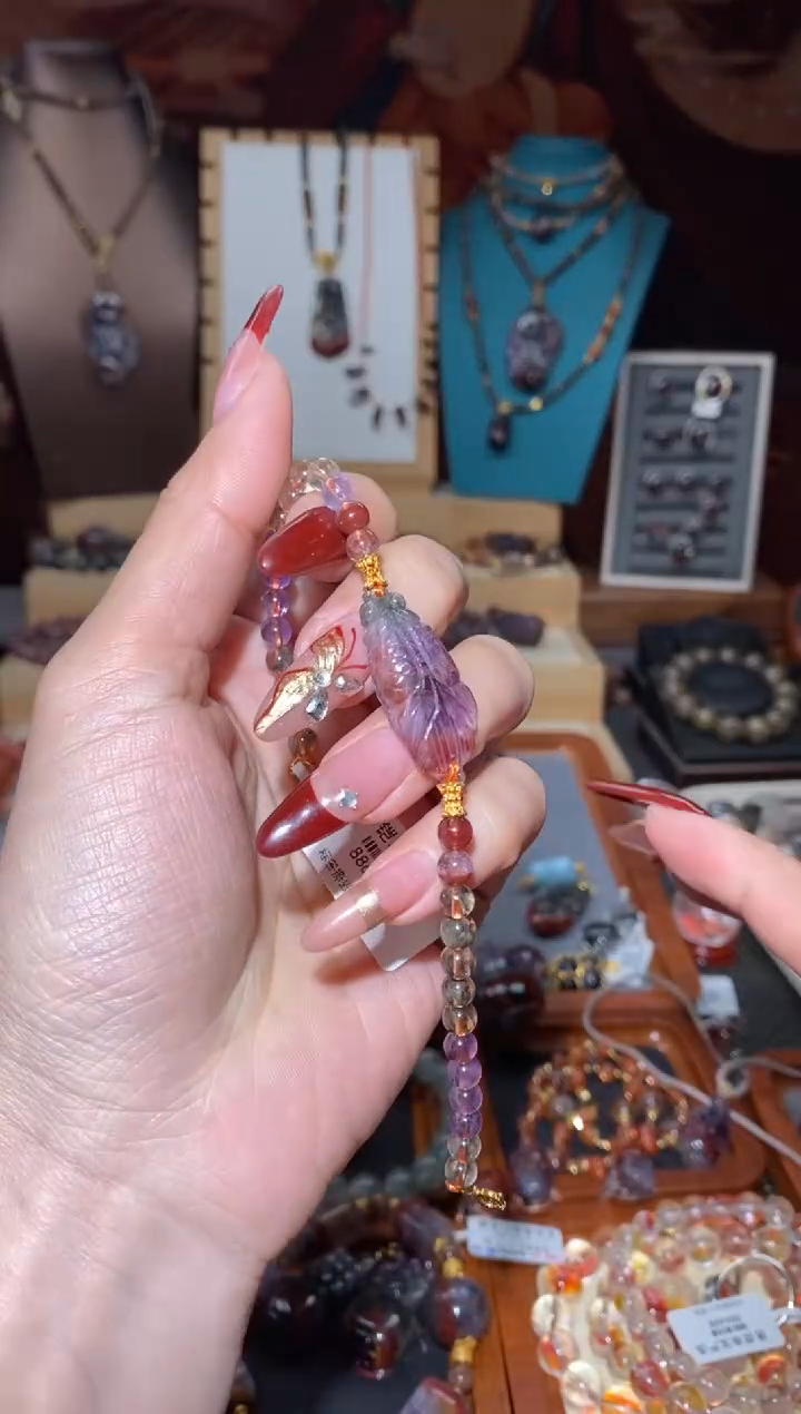 【闪购商品】水晶手链未镶嵌极光锦鲤