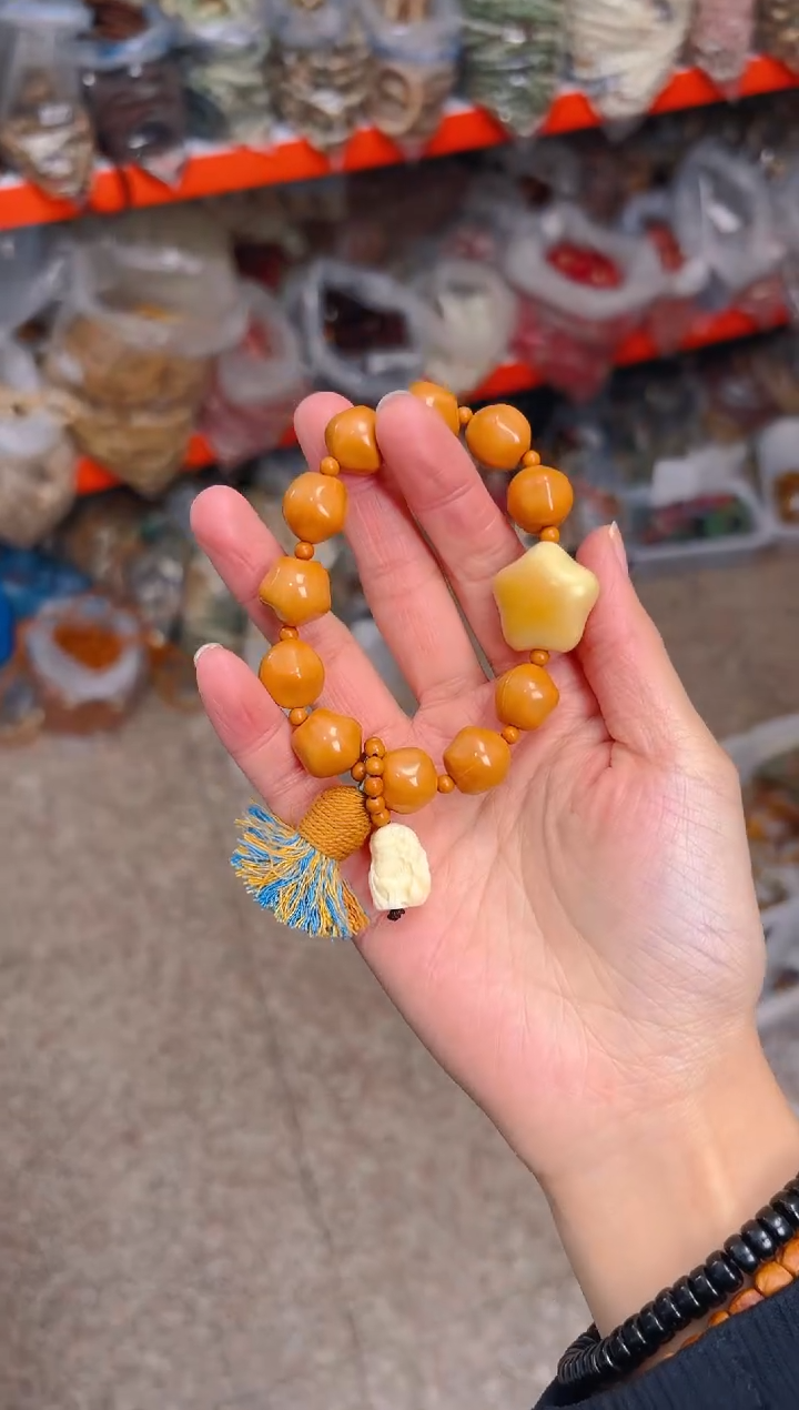 吊坠猴头核桃猴头小星星单圈