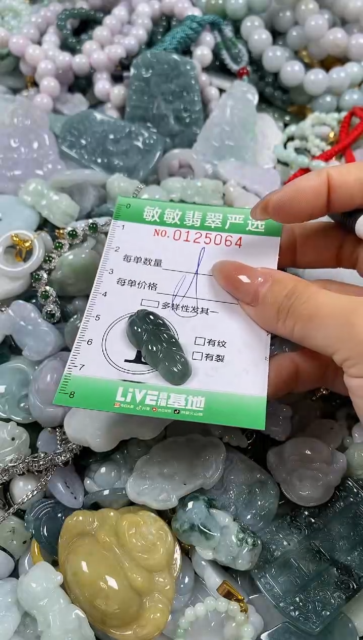 【闪购商品】翡翠颈饰未镶嵌闪购0125064